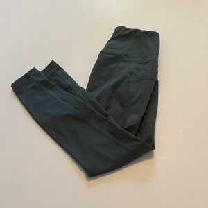 Sage Green Yoga Leggings With Pockets